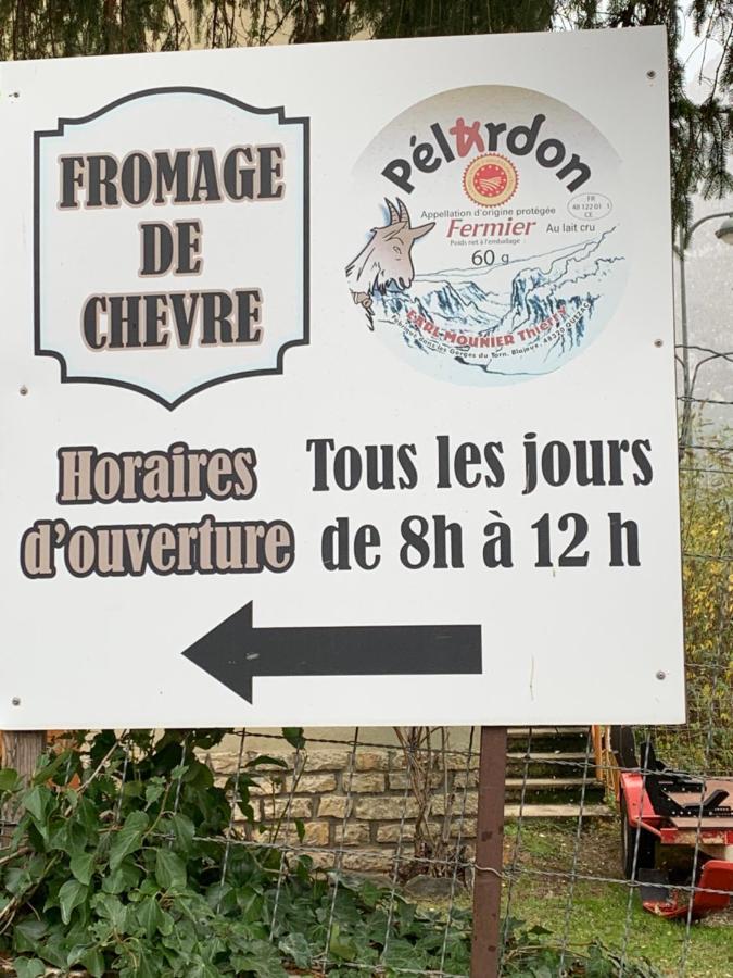 Chambre voûtée avec Bain Finlandais privé Manoir Du Charme Gorges Du Tarn Causses Quezac  Esterno foto