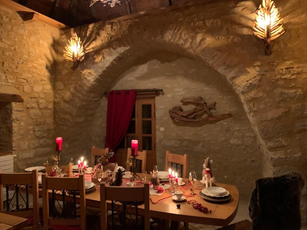 Chambre voûtée avec Bain Finlandais privé Manoir Du Charme Gorges Du Tarn Causses Quezac  Esterno foto