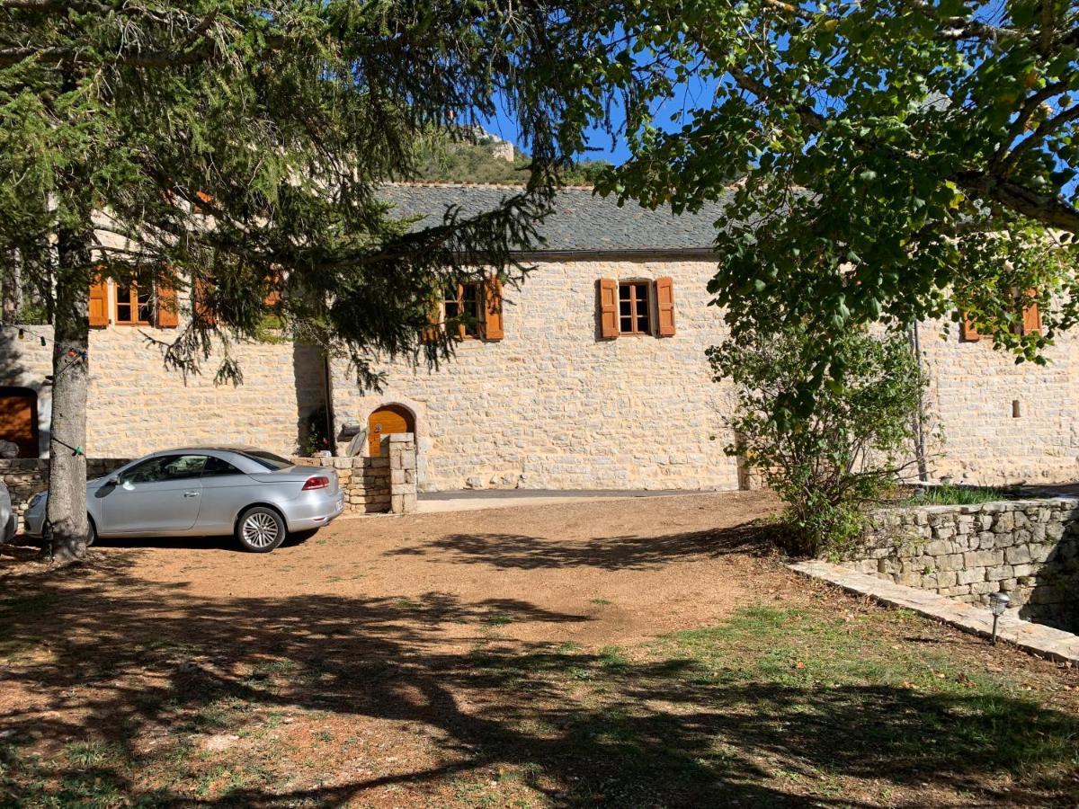 Chambre voûtée avec Bain Finlandais privé Manoir Du Charme Gorges Du Tarn Causses Quezac  Esterno foto