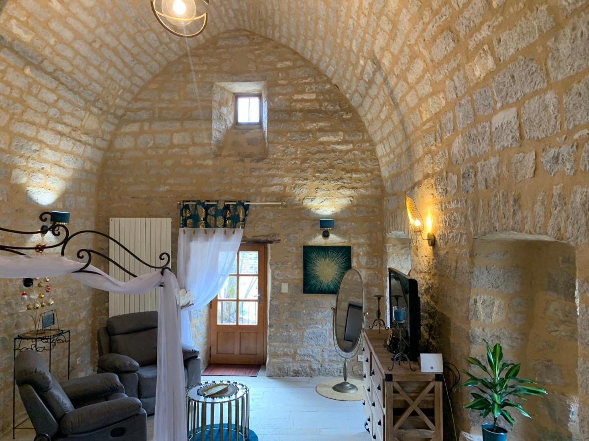 Chambre voûtée avec Bain Finlandais privé Manoir Du Charme Gorges Du Tarn Causses Quezac  Esterno foto